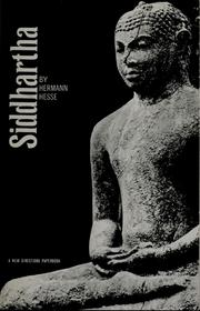 Cover of Siddhartha